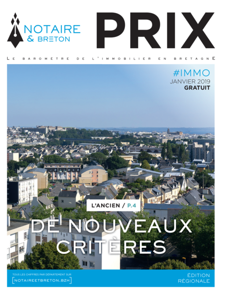 Prix de l'immobilier - Janvier 2019